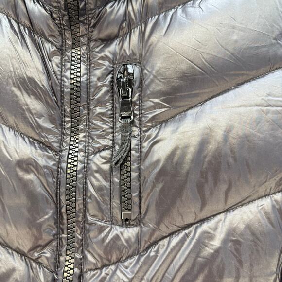 Andrew Marc Puffer Coat Women's L Black 650 Fill Power Down Classic Winter Gear - Picture 3 of 16